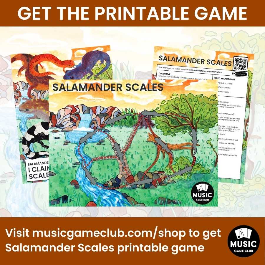 Finish the G Major Scale on Keyboard Boom™ Cards Digital Music Game (Salamander Scales 3)