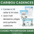 Caribou Cadences Chord Progression Game - Printable