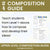 2/4 Composition Guide in C - teach students to compose music in 2/4 - Printable