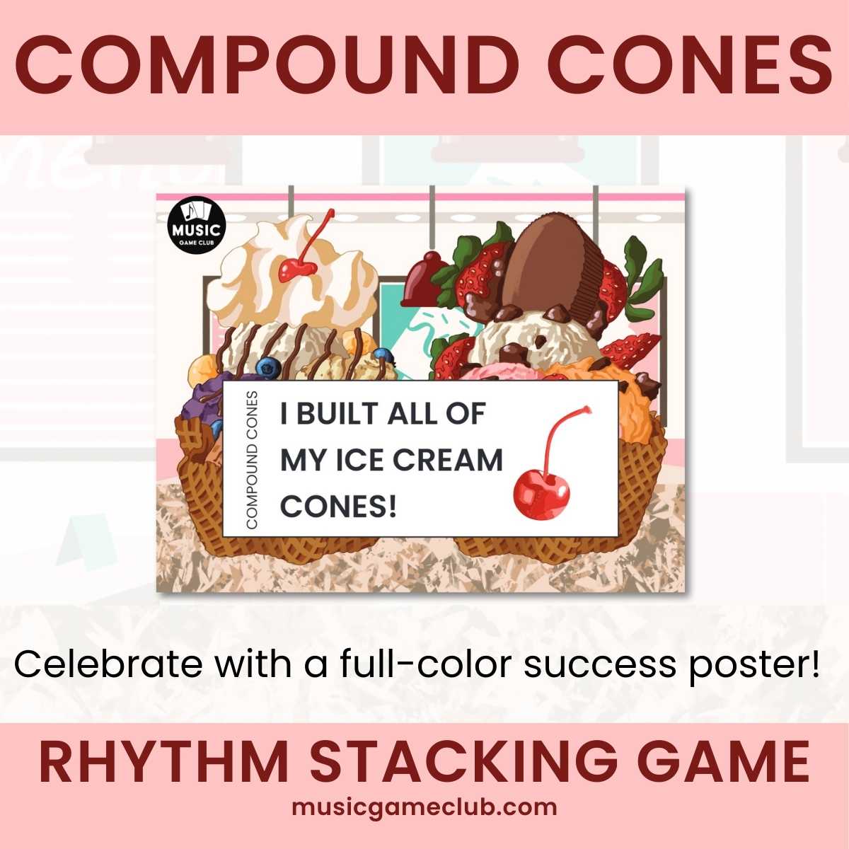 Compound Cones Music Counting Game in Compound Meters + MEMBER BONUSES