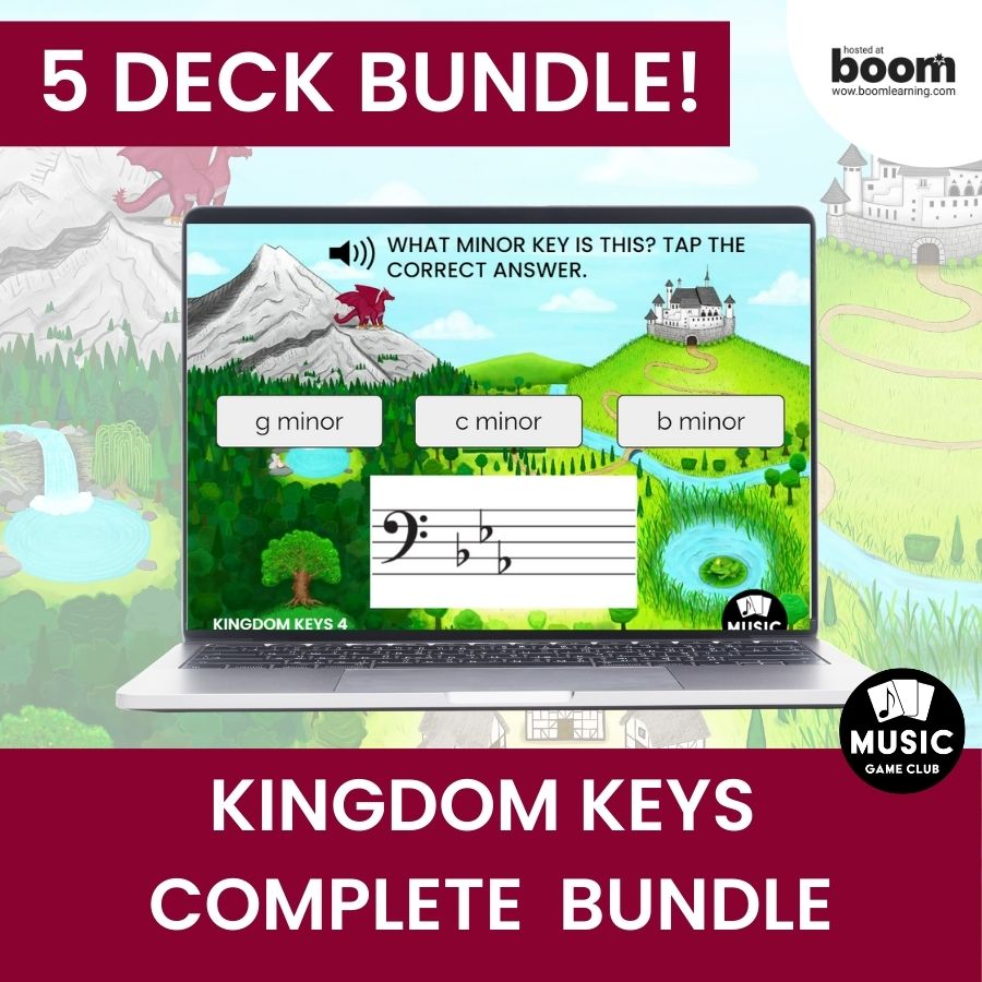 Kingdom Keys Complete Bundle (Boom™ Cards Digital Music Game)