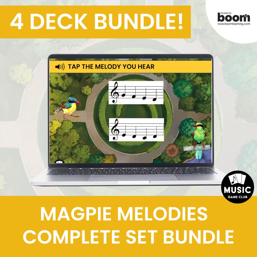 Magpie Melodies: Complete Set Bundle Boom™ Cards Digital Music Game