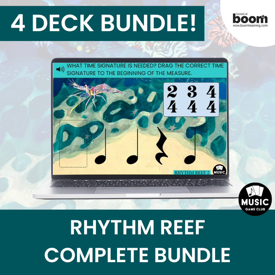 Rhythm Reef Complete Bundle Boom™ Cards Digital Music Game