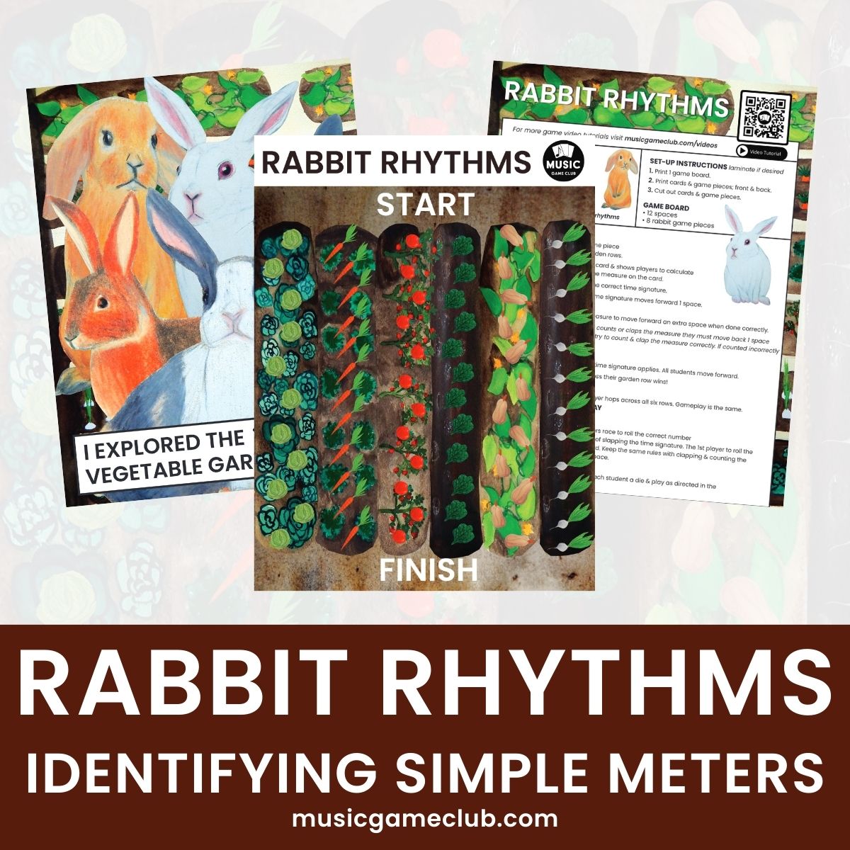 Rabbit Rhythms Music Theory Game