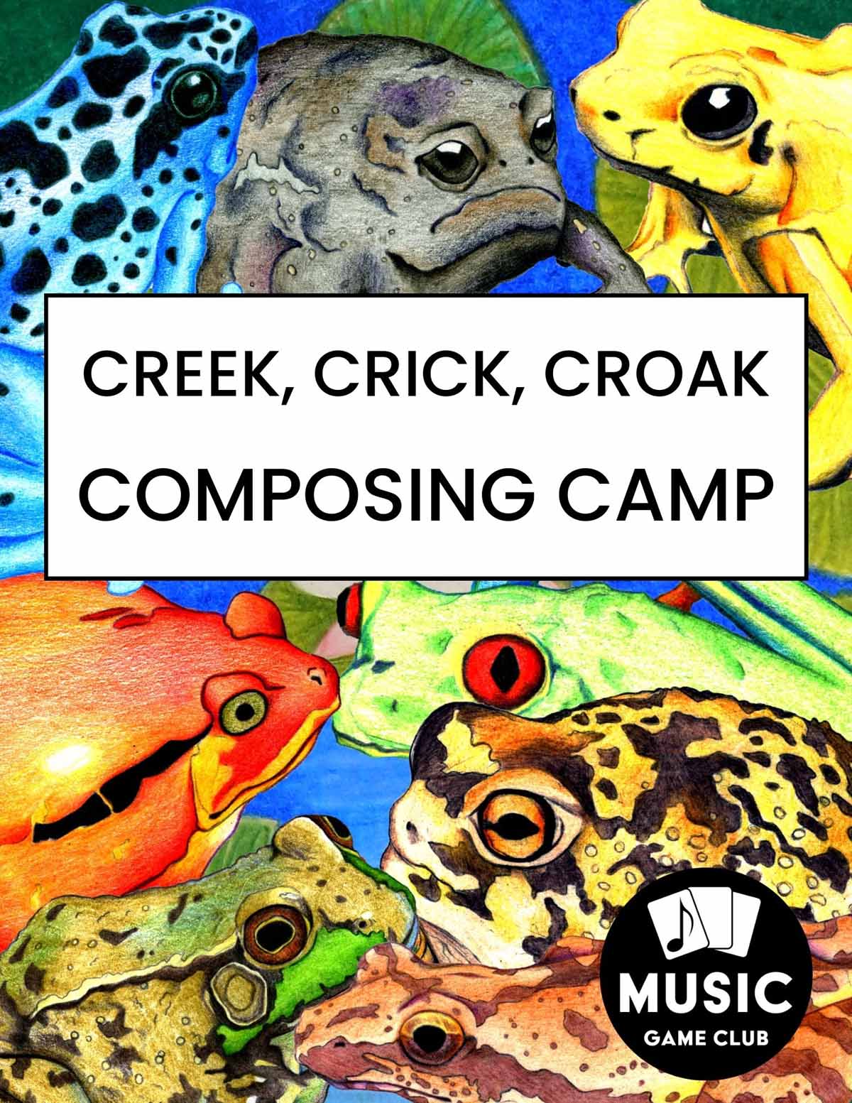 Creek Crick Croak Composing Camp cover