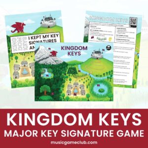 Kingdom Keys Major Key Signature Game Music Game Club